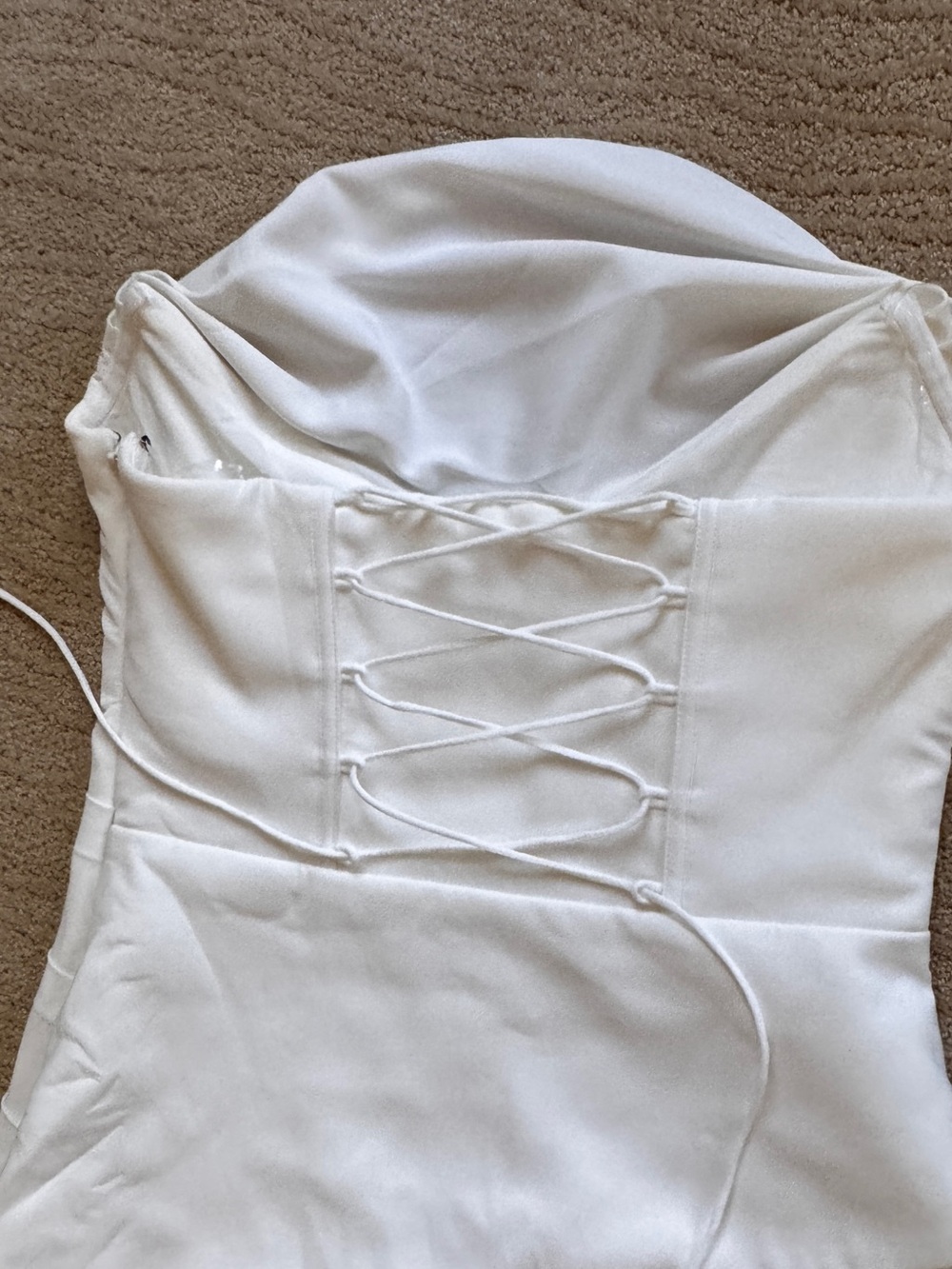 BABYBOO Patricia Maxi Dress (M) (Ivory) (Bridal, Bachelorette, Wedding) - Picture 5 of 7